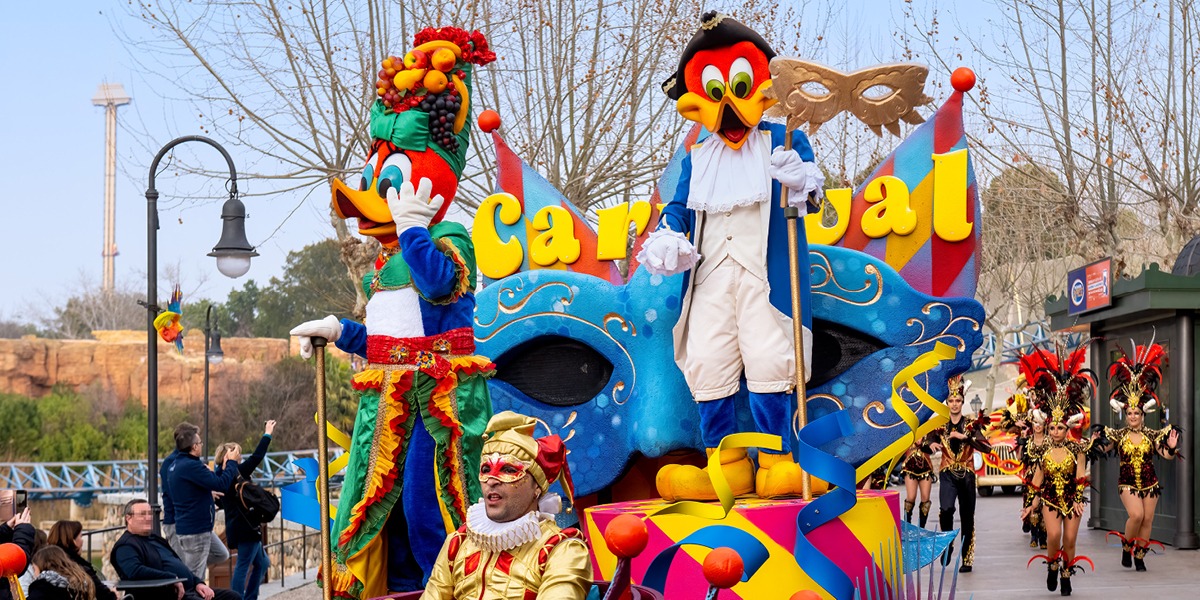 Carnival parade Woody park